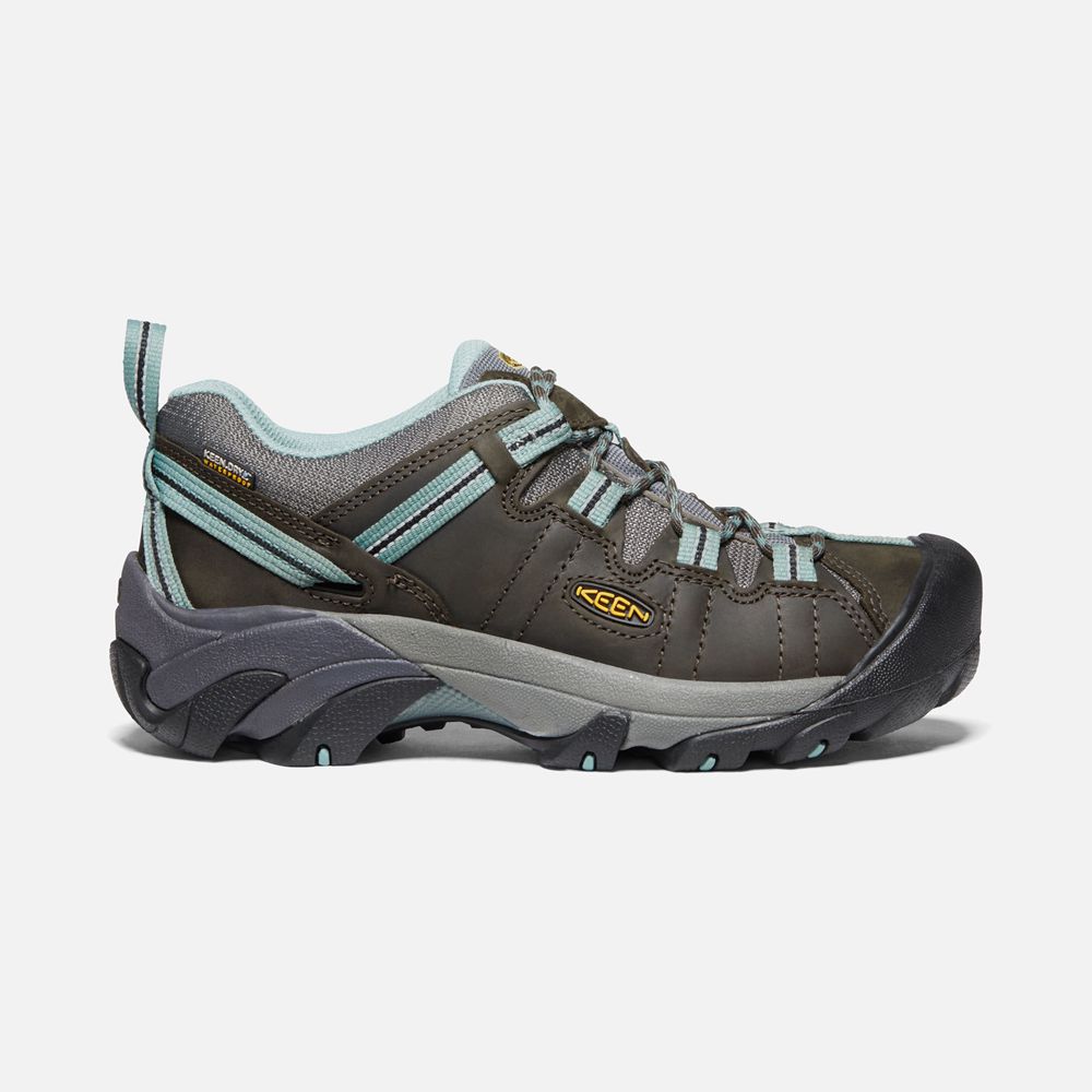 Keen Wandelschoenen Dames Olijfgroen/Zwart - Targhee Ii Waterproof - 34615-QDYS